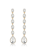 Crystallized Drop Earrings