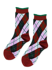 Argyle Sheer Crew