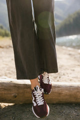 Steve Madden Campo Sneakers in Burgundy FINAL SALE