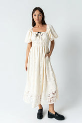Tracie Sheer Midi Dress