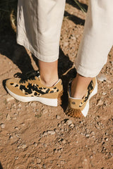 Steve Madden Campo Sneakers in Leopard FINAL SALE