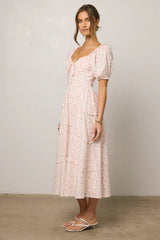 Jamie Floral Midi Dress FINAL SALE