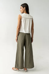 Carlson Collared Top