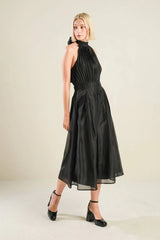 INVITATION TO LOVE WOVEN MIDI DRESS FINAL SALE
