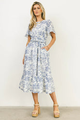 Theresa Floral Midi Dress FINAL SALE