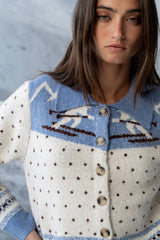 Henry Collared Knit Cardigan FINAL SALE