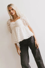 Baylinn Floral Peplum Top FINAL SALE