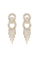 Crystal Gatsby Statement Earrings