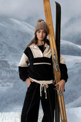 Maria Oversized Sherpa Jacket in Cream FINAL SALE