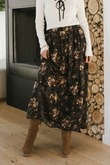 Llara Floral Maxi Skirt FINAL SALE