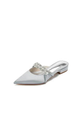 Glitter Crystal Embellished Kitten Sandals