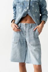 Halle Utility Bermuda Shorts