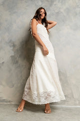 Jones Mixed Media Maxi Dress