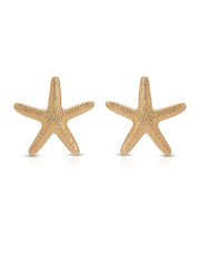 Statement Starfish Stud Earrings