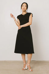Kyra Midi Dress in Black FINAL SALE