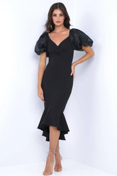 Diana Midi Dress Black