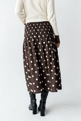 Ricky Polka Dot Midi Skirt