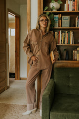Shaylee Striped Button Up FINAL SALE