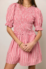 Liana Bow Tie Mini Dress FINAL SALE
