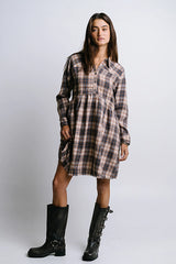 Karrie Plaid Mini Dress FINAL SALE