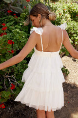 Rosie Ruffle Mini Dress FINAL SALE