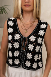 Indy Crochet Vest FINAL SALE