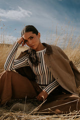 Roman Chore Jacket in Taupe