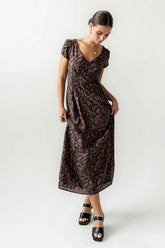 Kennedy Abstract Maxi Dress FINAL SALE