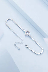 Sparkling Heart Bracelet