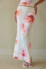 Anahi Floral Maxi Skirt