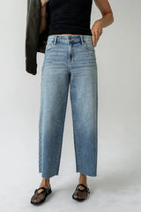 Colette Wide Leg Jeans in Vintage Medium Wash