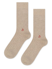Roma Cashmere Rib Mens Crew