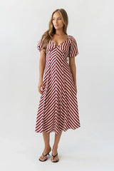 Lindsay Striped Maxi Dress