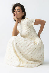 Jenny Smocked Midi Dress
