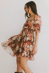 Jackee Floral Mini Dress FINAL SALE