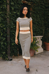 Smith Knit Striped Sweater FINAL SALE