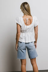 Josie Crochet Blouse FINAL SALE