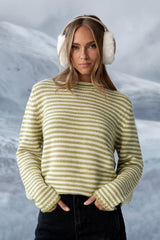 Jones Knit Sweater in Sage FINAL SALE