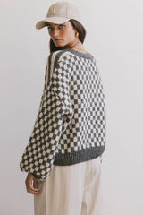 Janey Cardigan in Charcoal FINAL SALE