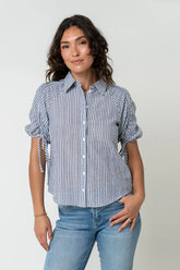 Kylen Striped Button Up