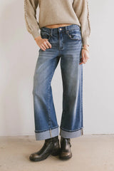Lacie Cropped Wide Leg Jeans FINAL SALE