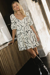 Caplan Abstract Mini Dress FINAL SALE