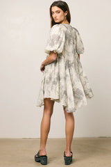 Kellie Abstract Babydoll Dress FINAL SALE