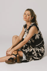 Tikki Abstract Maxi Skirt FINAL SALE