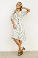 Bextor Striped Midi Dress FINAL SALE