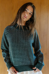 Ziggy Knit Sweater in Charcoal FINAL SALE