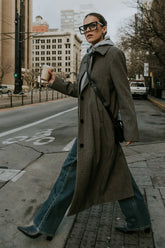 Marley Gingham Coat