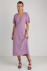 Maeve Midi Dress in Lavender FINAL SALE