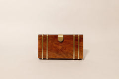 Wooden Opulent Clutch