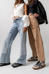 Jocelyn Barrel Jeans in Rust FINAL SALE